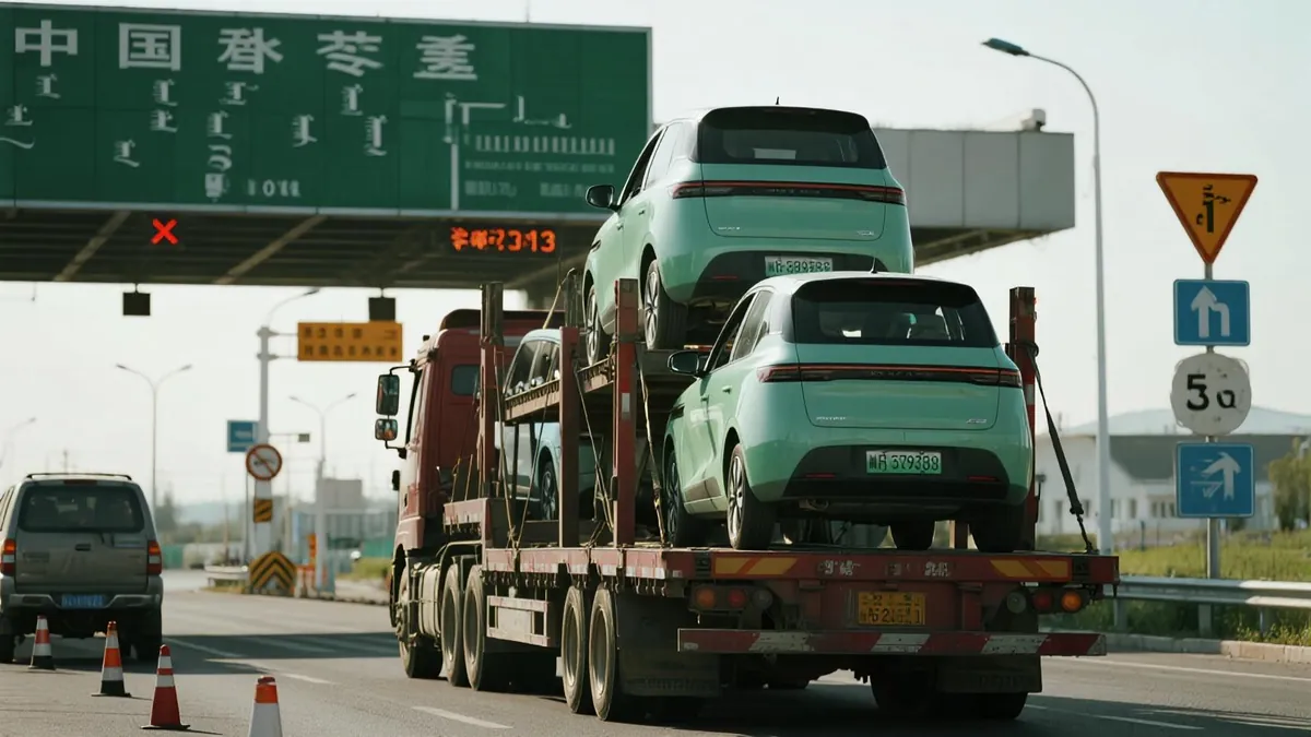 China to Kyrgyzstan EV Export Process Guide